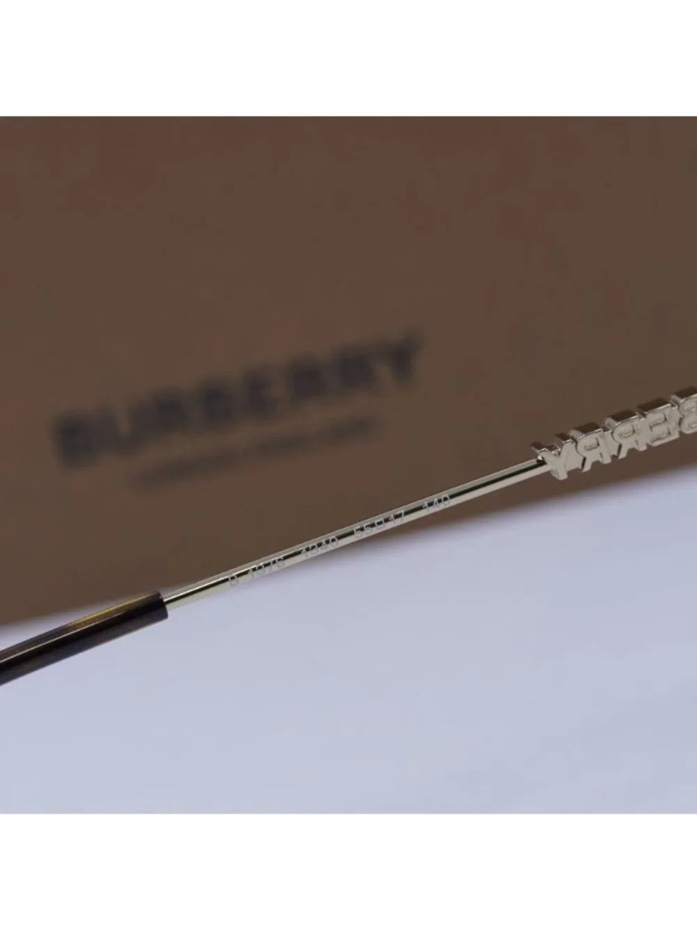 Burberry BE1376 1340 Cat Eye Eyeglasses 55mm - Light Gold